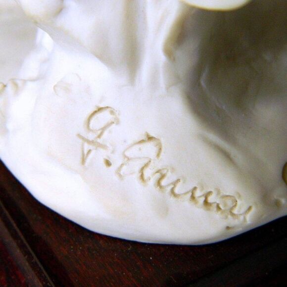 Vintage Giuseppe Armani Figurine The Pretty Duckling Dated 1986 - Picture 7 of 7